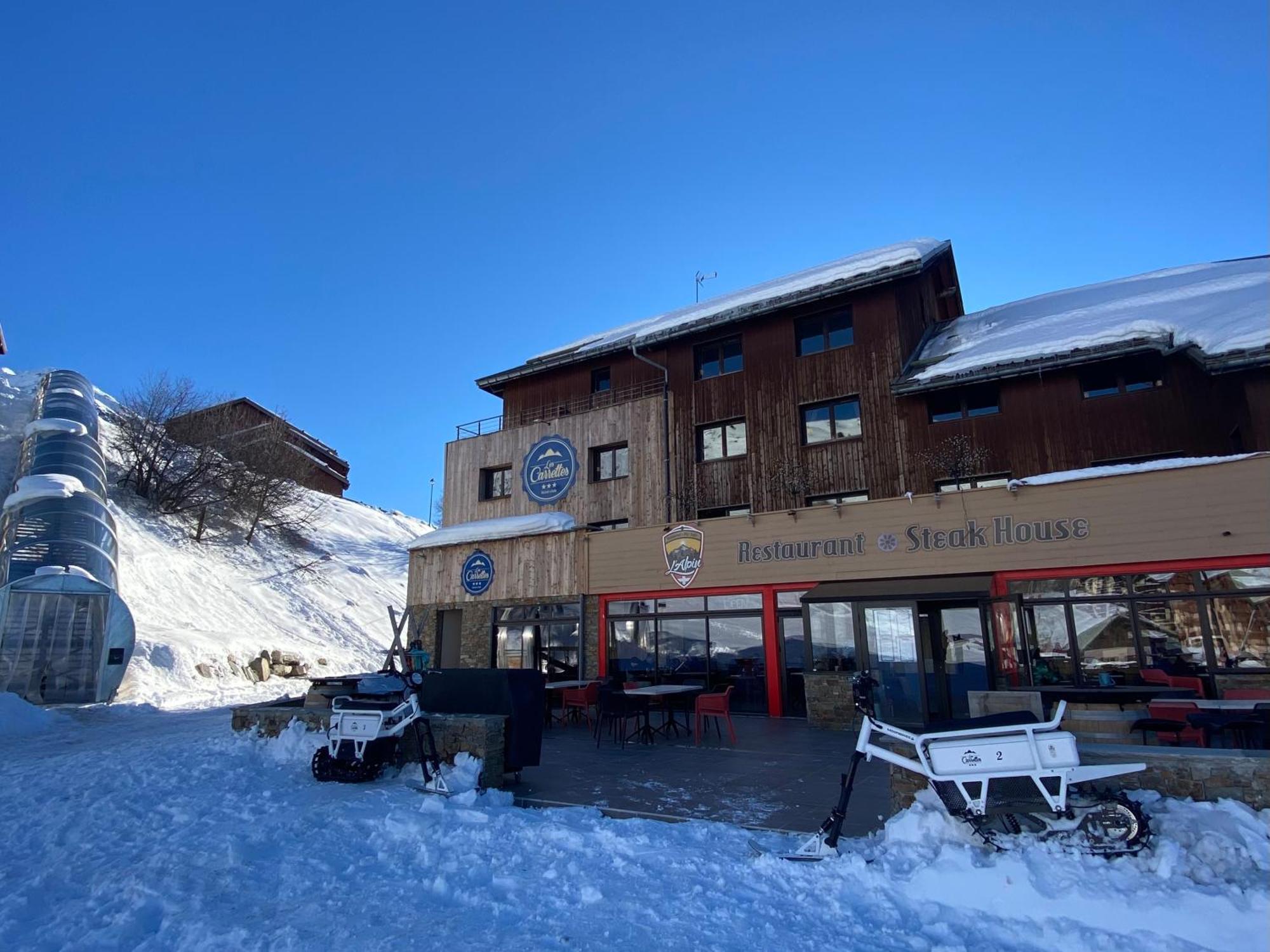 Hotel Club "Les Carrettes" Valmeinier Dış mekan fotoğraf